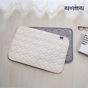 국산 극세사 누빔 욕실 발매트 60x40