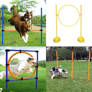 애견 위브폴 어질리티 점핑 점프링 지그재그 허들 민첩성 재활 터널 놀이 교육 훈련 노즈워크 도그 스포츠
