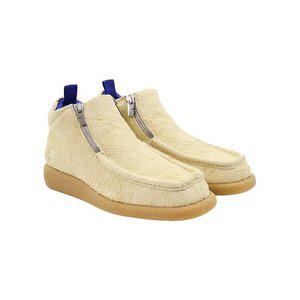 버버리 크림 스웨이드 챈스 앵클 부츠 8086575 B8762