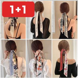 합리적가치 데일리 스카프 헤어밴드 1+1 간편한 머리장식 매듭 고정