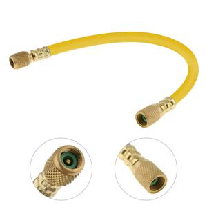 차량 냉매 측정 호스 게이지 불소 도구 키트 R134a 에어컨 파이프 H25B1414FF 1/4SAE 25cm