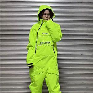 점프수트 점프슈트 보드복 방풍 방한복 아노락 스노우 따뜻한 방수 스키복 일체형 스노우보드복