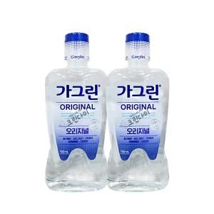 가그린 오리지널 구강청결제 750ml x2개
