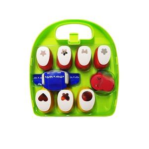 포코스 모양펀치 세트 9종 중형 혼합모양 패턴 펀칭기