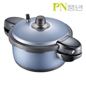 풍년압력밥솥 블랙펄 컬러 메탈 블루 4인용 압력솥