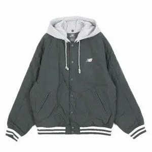 뉴발란스패딩 YQJ NBNQFCO103-62 UNI NB 바시티 후디드 패딩