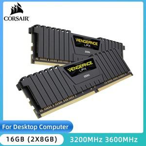 CORSAIR Vengeance LPX DDR4 메모리아 16GB(2x8GB) 키트 3600MHZ 3200Mhz DIMM RAM PC4-28800 25600 데스크