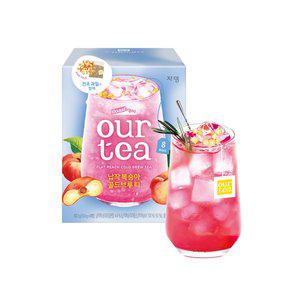 [쟈뎅] 아워티 납작복숭아 콜드브루티 8P