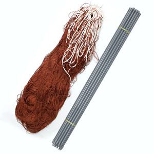 해태망 1.8m x 40m+파이프 지지대 1.8m x 20개 지주대 야생동물방지 김양식