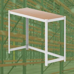 공업 창고형 1단 선반 1200 600 1050 mm 무볼트 앵글 가로x깊이 120 60 cm 렉 내구성 높은 스피드랙 시공