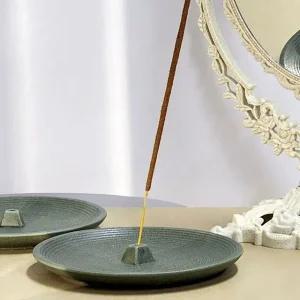 인센스스틱고정대 도자기 인센스홀더 그린 (WFHVH8Q)