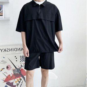 고품질 트레이닝세트 아노락 추천 반팔 남성 꾸안꾸 츄리닝 (WFHWGHY)