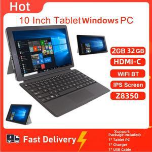 윈도우 10 태블릿 PC, 핀 도킹 키보드, 듀얼 카메라, 와이파이 쿼드 코어, W101 Z8350 CPU, 10.1 인치 플래
