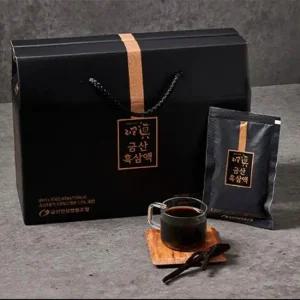 [금산인삼협동조합][리얼진] 금산 흑삼액 80ml 30포