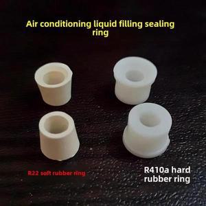 20Pcs R410A/R22 불소화 튜브 가스켓, 에어컨 냉장고 냉매 액체 고무 링, 플라스틱 액세서리