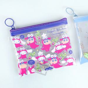 [산리오] 시나모롤 x 짱구는못말려 투명 슬림파우치