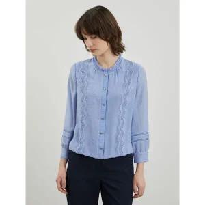 [하프클럽/] 페미닌 레이스 블라우스 VOCNL4M3251