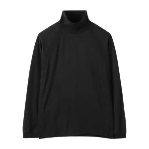 [커스텀멜로우](대구신세계)블랙 사카리바 하프 터틀 스 셔츠 CWTAW24731BKX