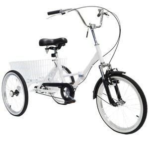 성인 세발 자전거 어른 터틀라이프 네발 짐칸 가족 어른세발자전거