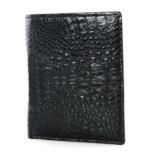 [대구백화점] [에스콰이아]천연악어 가죽 중지갑111(ECESPN111BK)
