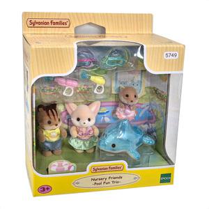 실바니안 단짝 아기친구들의 돌고래 물놀이 5749 패밀리 정품