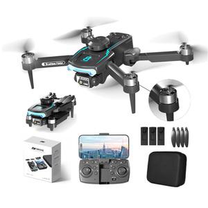 HHSSL F169 6K 브러쉬리스 모터 듀얼 카메라 시각 포지셔닝 자동 장애 회피 접이식 입문용 드론(총 45분의