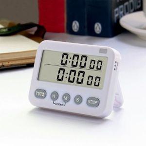 LCD 듀얼 디지털 타이머 2채널 요리 운동타이머 WBDA11C