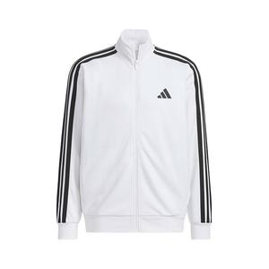 아디다스 3S 레귤러핏 더블니트 트랙재킷 화이트
