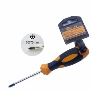 스크류 드라이버 십자 5mm X 75mm 공구 연장 작업공구 수공구