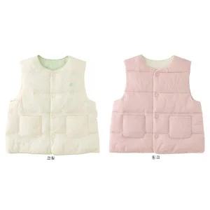 [밍크뮤](강남점)[강남점 단독] 역시즌 특가 뮤뮤 웜라이트 조끼 2종중 택 1 (백일.돌.출산선물)