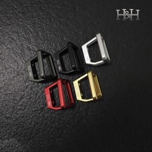 H&H 디자인 블랙 실버 Brompton 자전거 가방 캐리어용 초경량 CNC Unibody 전면