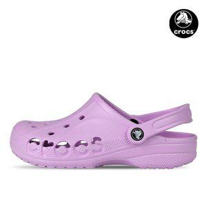 [크록스] 바야 클로그 여성 슬리퍼 샌들 오키드 연보라 10126-5PR