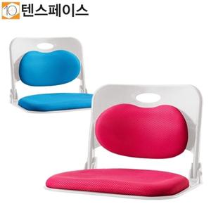 [텐스페이스]테드 화이트 메쉬 요추 좌식의자 TD01(무료배송)