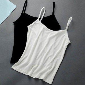 브라 이너 여자 슬림 나시 이너티 민소매 스포츠 끈나시 사방 언더웨어 데일리 스판 요가복 통기