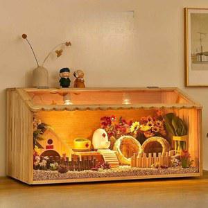 햄스터 원목 용품 40 100CM 키우기 스탠드형 30 햄스터집꾸미기 병아리 친칠라