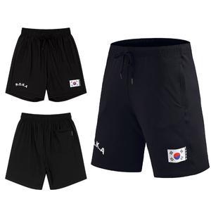 유니미스 로카 태극기 스판 쿨론 여름 반바지