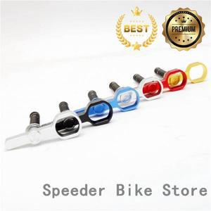 1쌍 ACEOFFIX 자전거 힌지 클램프 레버 Brompton 접는 HCL-4