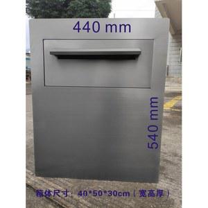 단독주택 물품 보관함 매립 스타일 매입형 택배함 두리 무인택배함