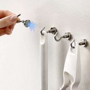 강력 자석 걸이 후크 고리 주방 거실 창고 소품 걸이 36mm