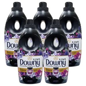 다우니 향수 컬렉션 초고농축 섬유유연제 미스티크 1L 5개