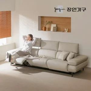 장인가구 판토 3인용 4인용 양방향 전동 가죽 리클라이너 소파 모음전