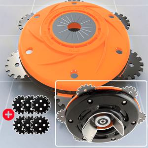 정품 자동 스마트 안전날 슈퍼 붕붕이 호미왕 울트라 본품 예초날 6개 장착 강철예초날 6개