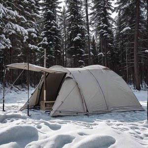 터널형 텐트 거실형 난로 SOOMLOOM 동계 화목 그늘막 리빙쉘 접이식 백패킹 이글루