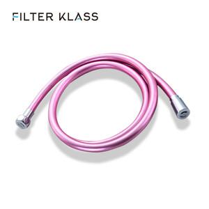 물때방지 컬러 핑크 PVC 욕실 샤워기 샤워 호스1.8m