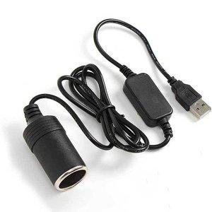 고품질 승압 1.2M 시거잭 차량용 아답터 USB 전원 to (WFGWDNO)