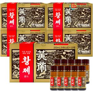 동화약품 황제골드 100mlx50병 약국용 에너지드링크 피로 인삼 홍삼 음료수