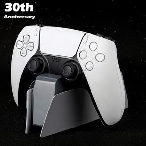 PS5 듀얼 고속 충전기 용 30 주년 스테이션 게임 패드 LED 표시기 컨트롤러 스탠드 크래들 도크