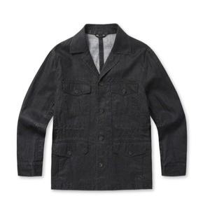 브렌우드 피그먼트 워싱 경량 자파리 점퍼 BRUAM24721GYD