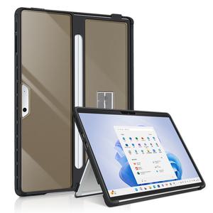 디지털가전 Microsoft Surface Pro 11/10/9/8 용 노트북 케이스 13 인치 충격 방지 보호 견고한 커버 Type