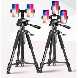 거치대 듀얼 삼각대 경량 프레임 촬영 카본 접이식 스마트폰